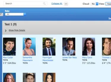 Selecting talent | Casting Frontier