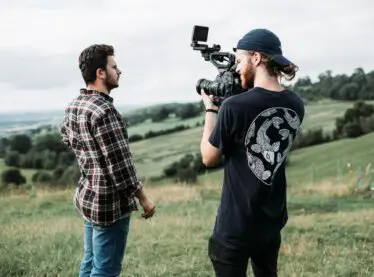 An actor taking insights from acting coach Larry Moss.
