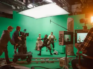 Actors making money with their acting skills.