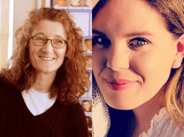 Curb Your Enthusiasm casting director Allison Jones and associate Emily Buntyn.