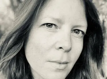 Black and white photo of casting director Rose Wicksteed.
