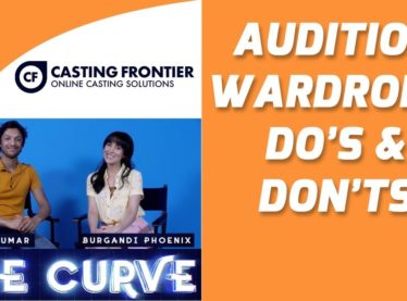 Flyer for The Curve: Audition Wardrobe Tips.