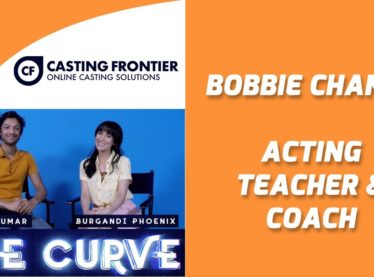 Flyer for The Curve episode 24 with acting teacher and coach Bobbie Chance.