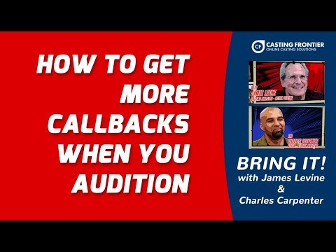 How to Get More Callbacks When You Audition | Bring It! Ep 15 - Casting ...