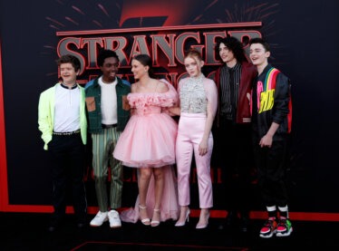 The cast of the hit Netflix show 'Stranger Things.' The crew was put together by Casting Director Carmen Cuba.